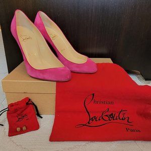 Christian Louboutin Maudissima 100mm Pumps Hot Pink